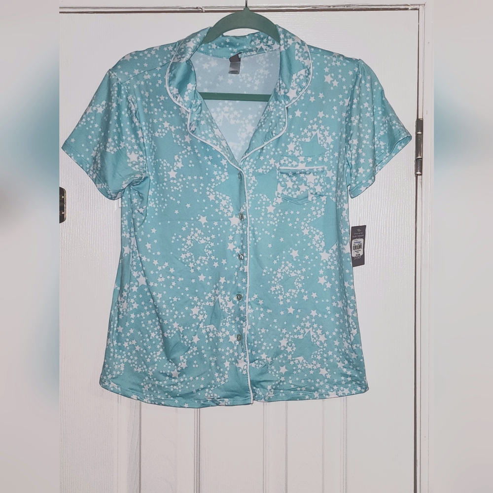 Blue Star Pajamas Set